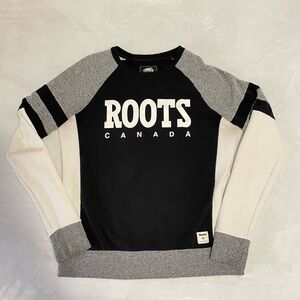 Roots Colour Block Crewneck
